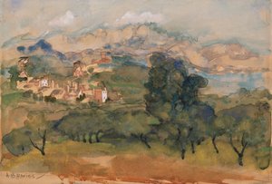 Olivos de Arthur Bowen Davies